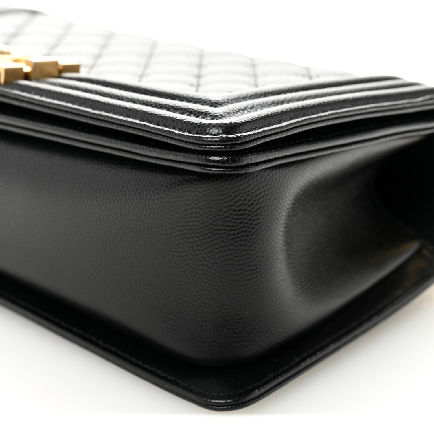 Chanel Caviar Quilted Medium Boy Flap Black 10 of 11