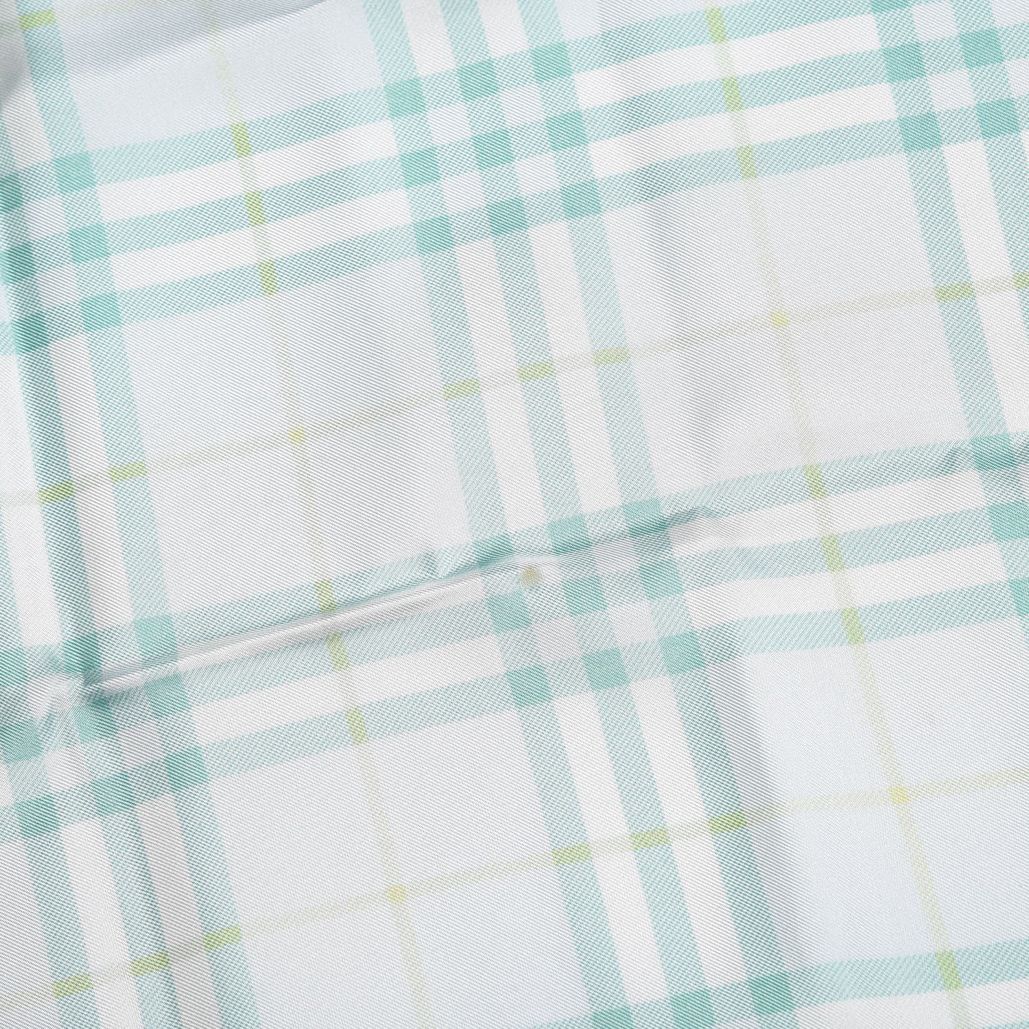 Burberry Silk Check Scarf Green 12 of 20
