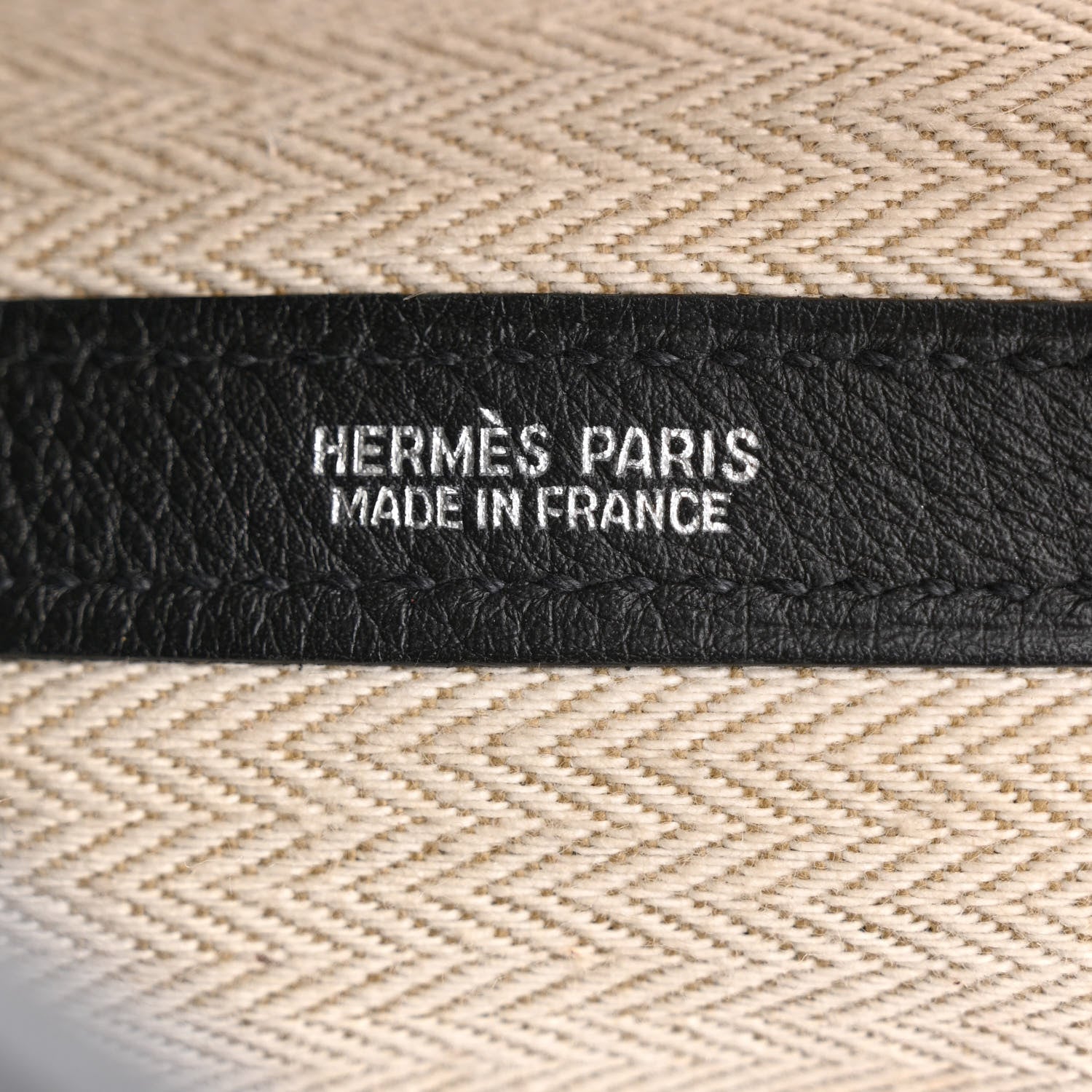 Hermes Negonda Garden Party Tote 36 MM Black 6 of 10