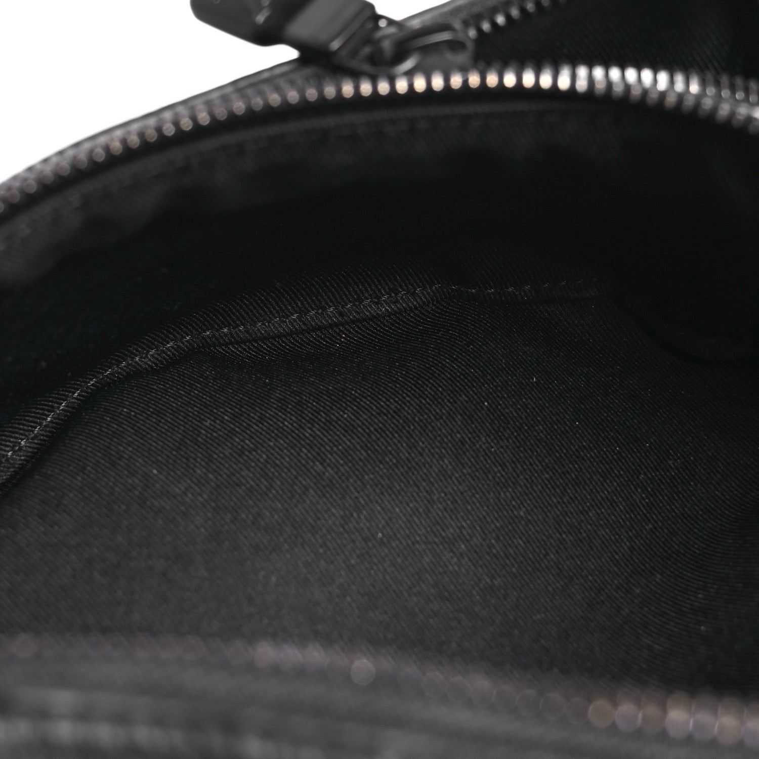 Louis Vuitton Calfskin Monogram Shadow Rush Bumbag Black 5 of 9