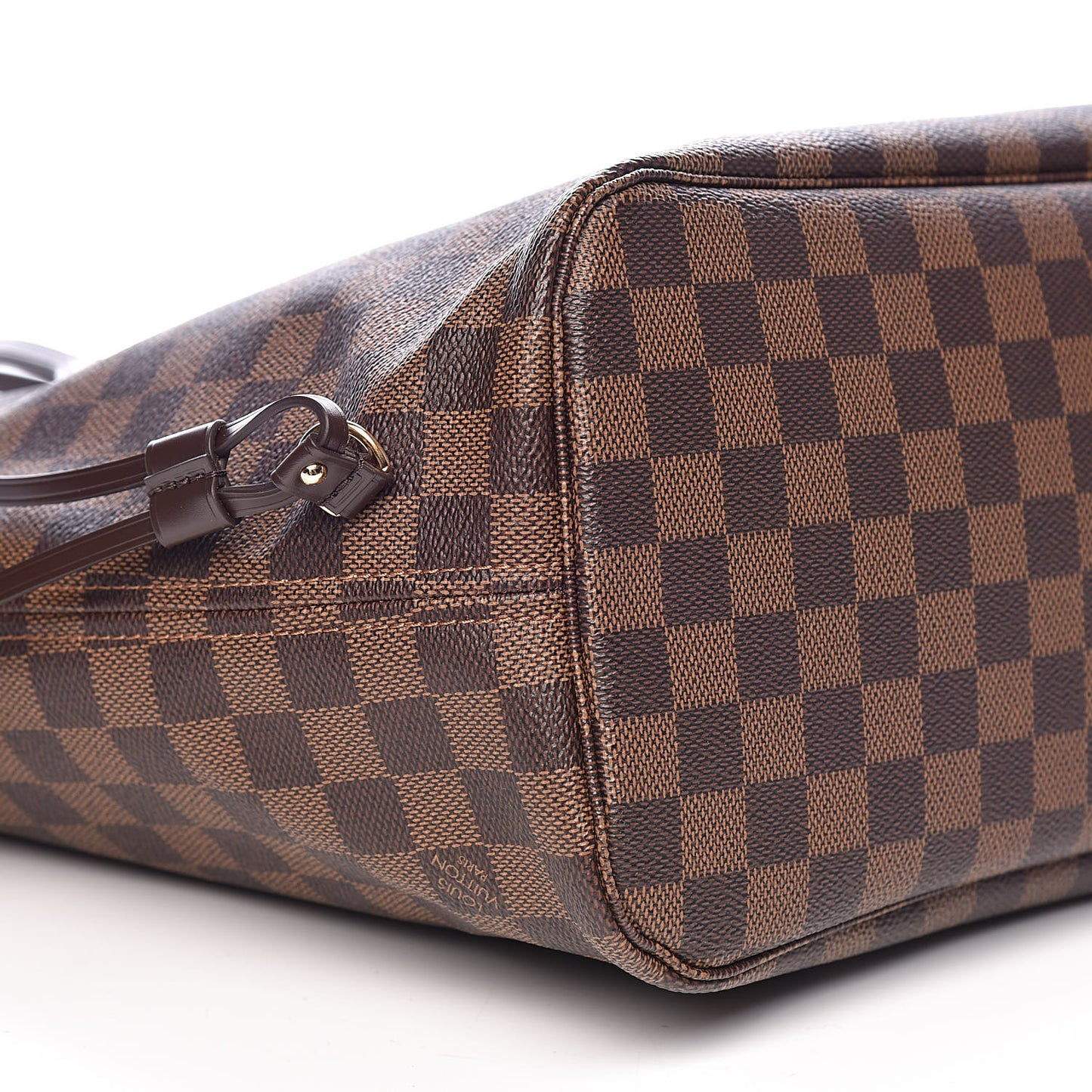 Damier Ebene Neo Neverfull MM Rose Ballerine