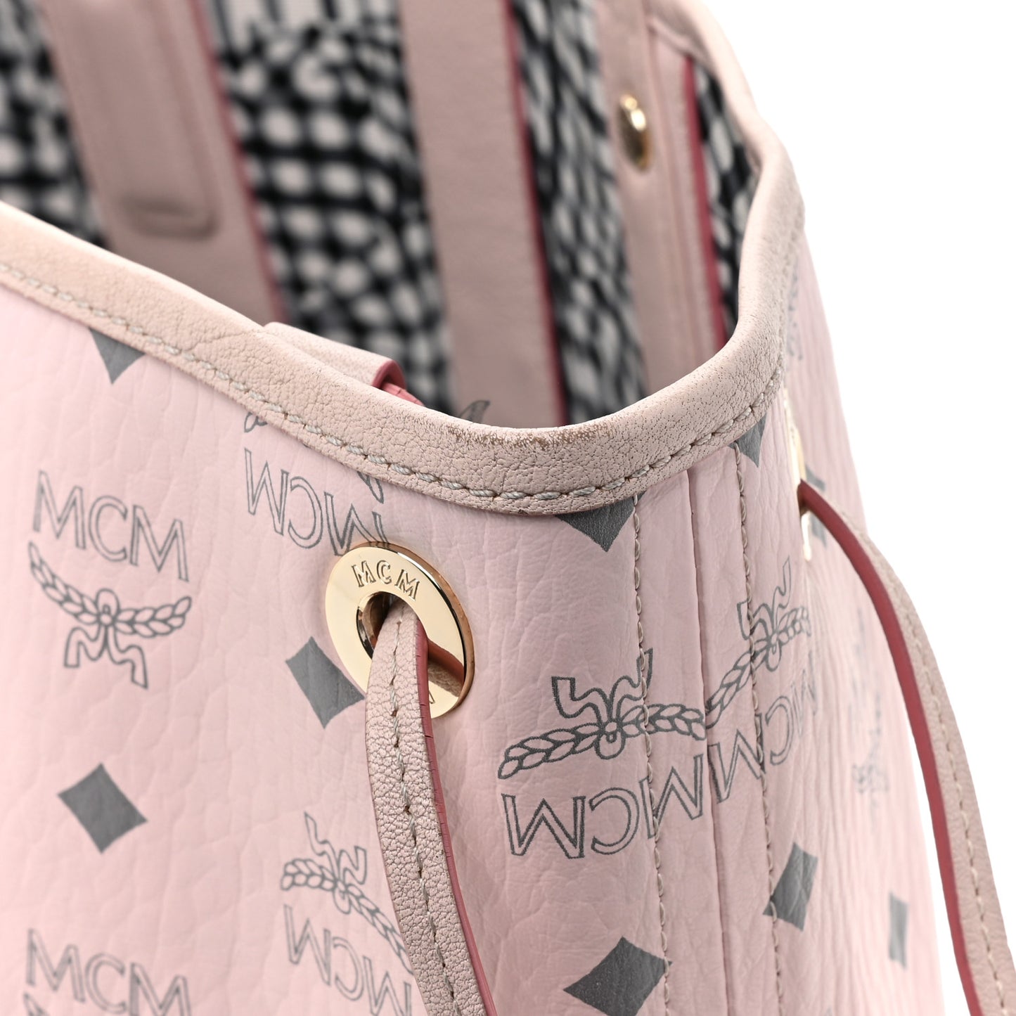 Visetos Large Liz Reversible Shopper Tote Pink