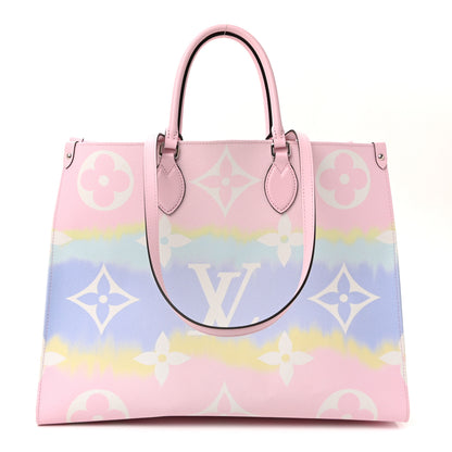 Louis Vuitton Monogram Escale Onthego GM Pastel 1 of 9