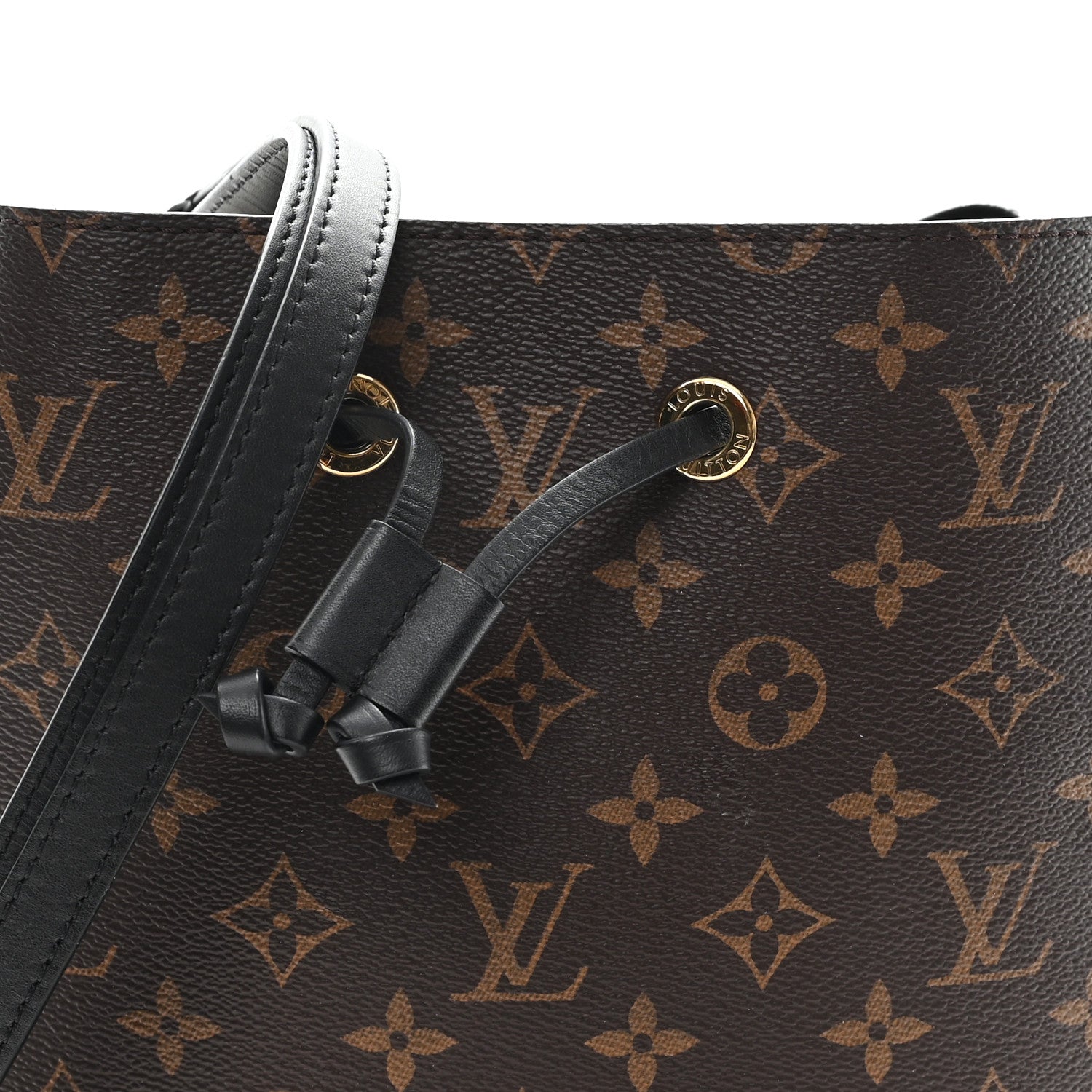 Louis Vuitton Monogram Neonoe MM Black 8 of 10