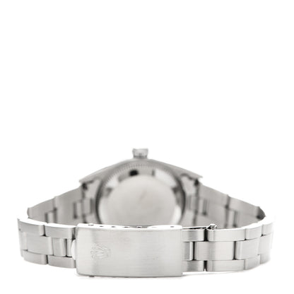 Rolex Stainless Steel 24mm Oyster Perpetual Watch Blue 76080 3 of 4