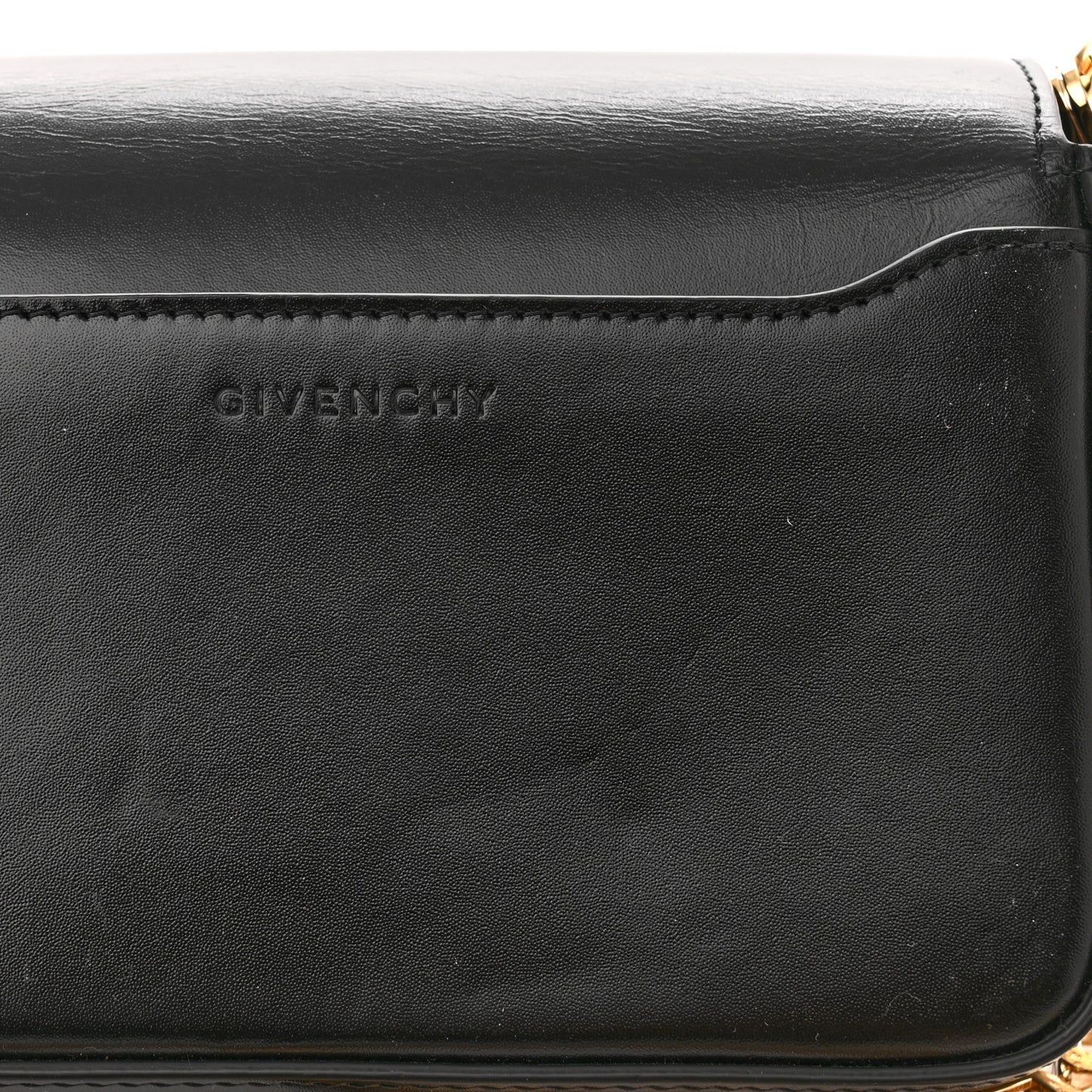 Box Calfskin Small 4G Cube Chain Shoulder Bag Black