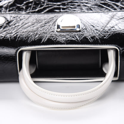 Christian Dior Crinkled Calfskin Medium Diorever Flap Black 10 of 11