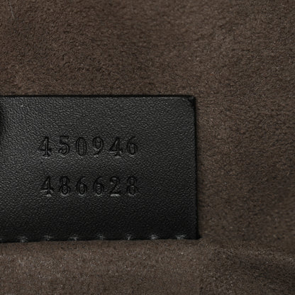 Gucci GG Supreme Monogram Belt Bag Black 7 of 10