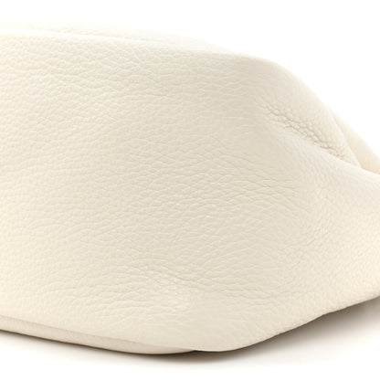 Prada Vitello Daino Soft Small Zippered Top Handle Bag White 7 of 8