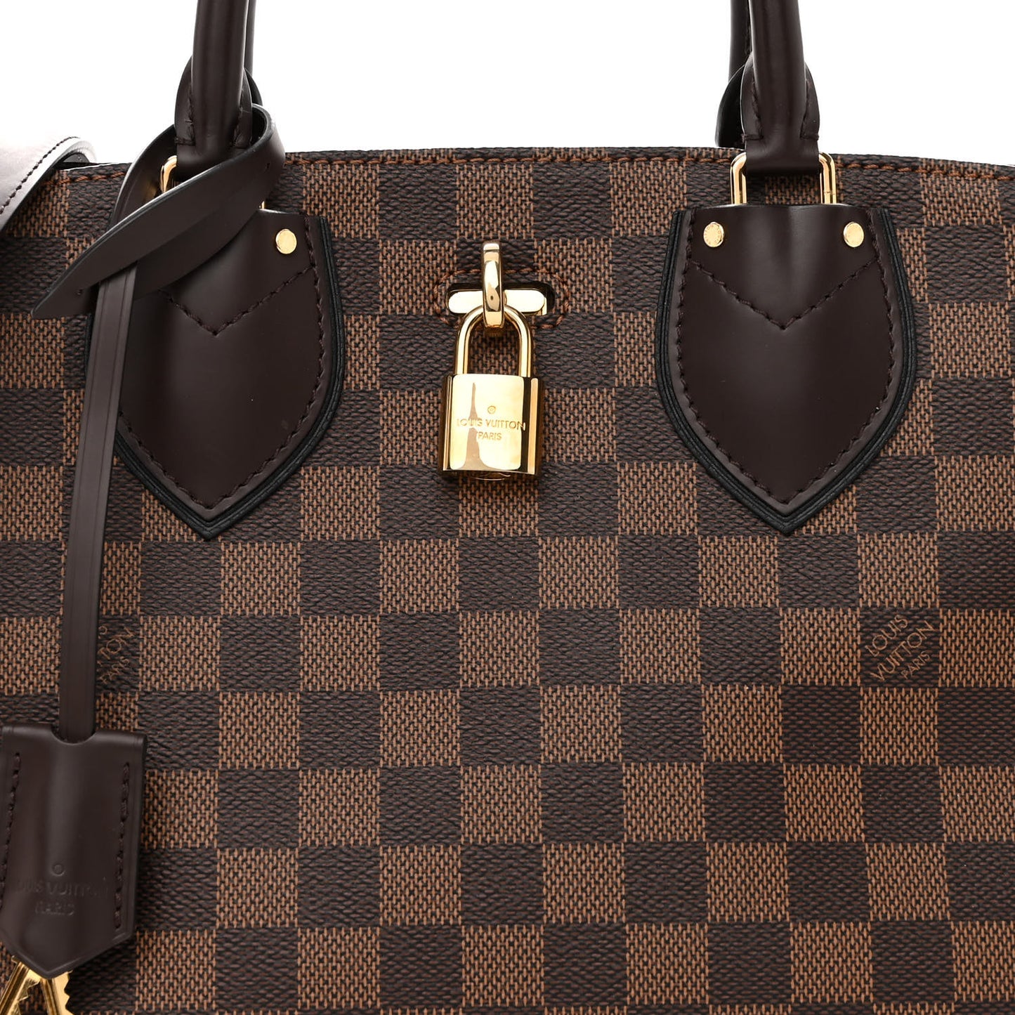 Cuir Taurillon Damier Ebene Normandy Black