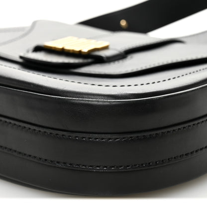 Christian Dior Calfskin D Fence Saddle Bag Black 10 of 10