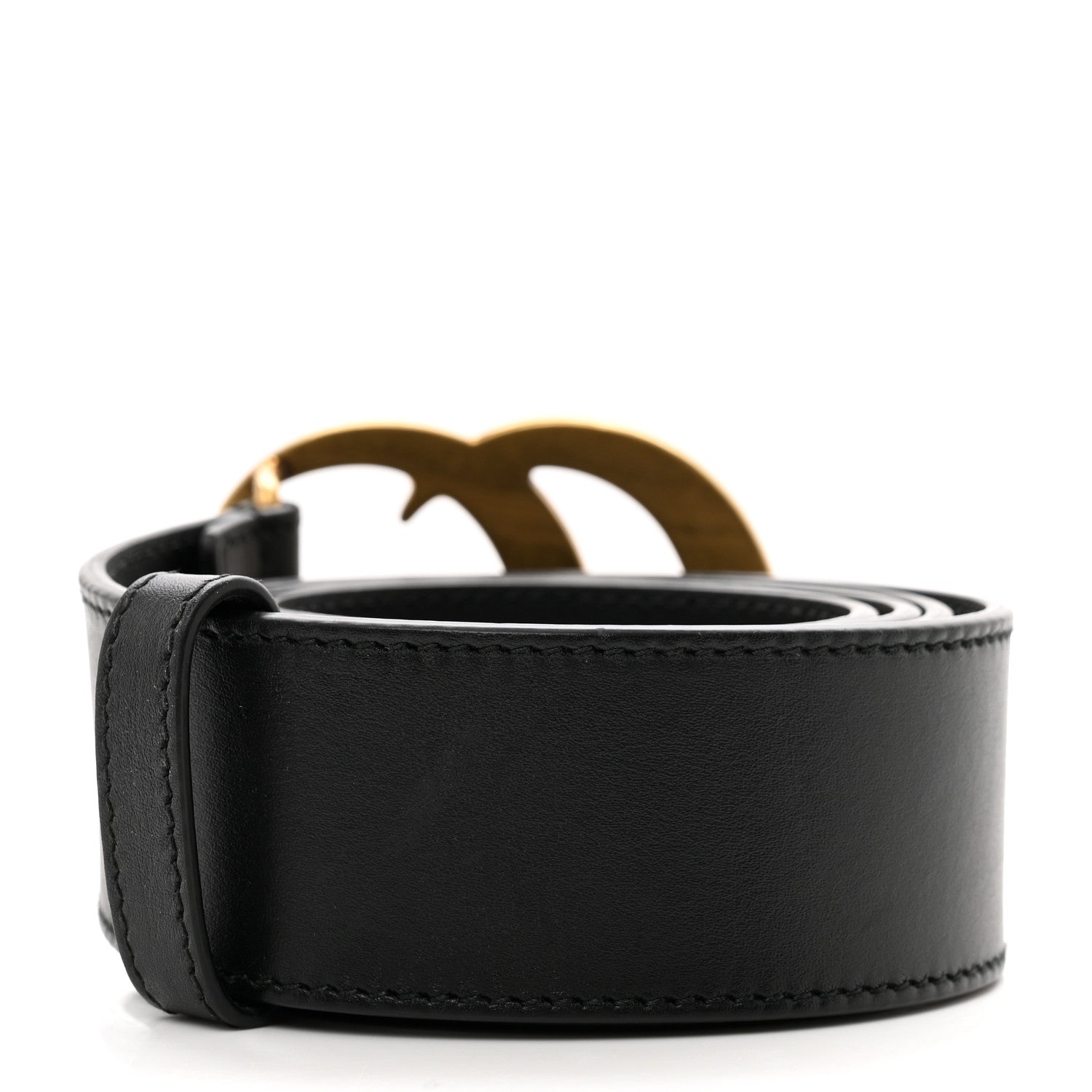 Gucci Calfskin Double G 40mm Belt 95 38 Black 2 of 4