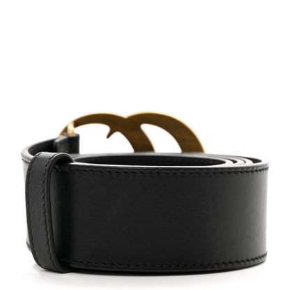 Gucci Calfskin Double G 40mm Belt 95 38 Black 2 of 4