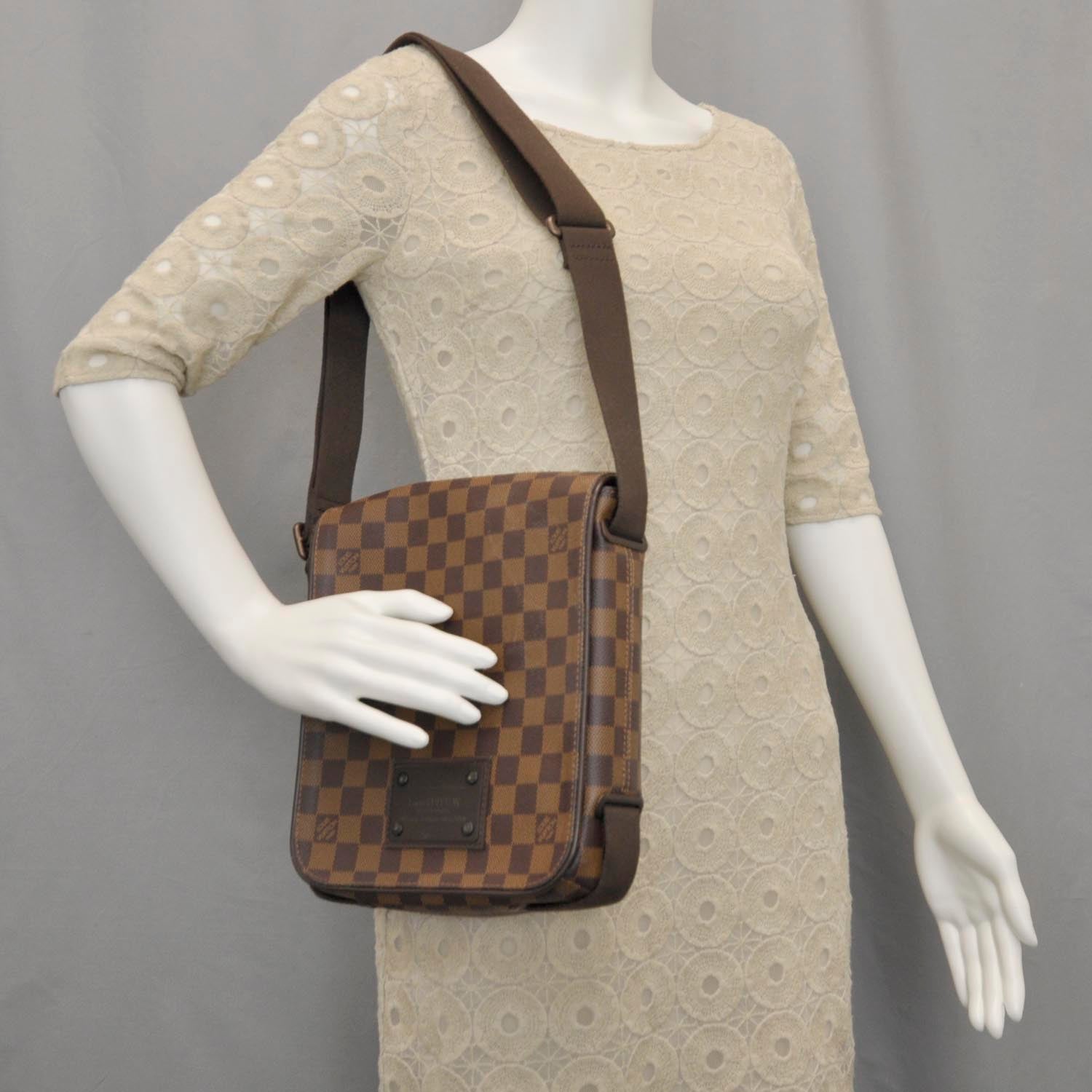 Louis Vuitton Damier Ebene Brooklyn PM 2 of 10