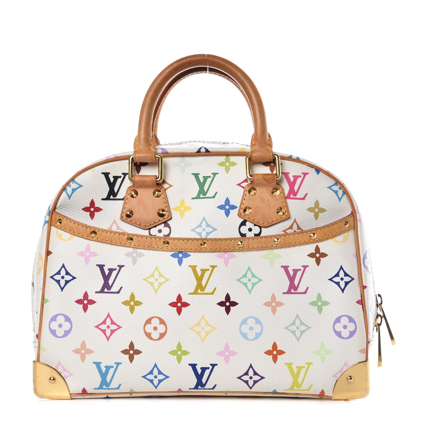 Monogram Multicolor Trouville White