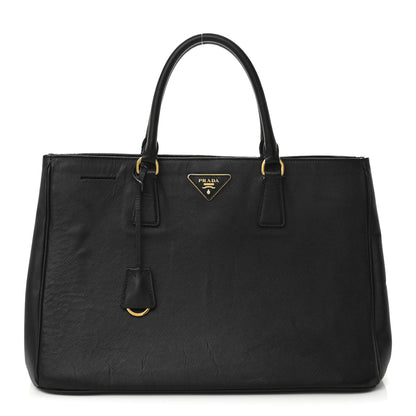 Prada Saffiano Lux Large Tote Black 1 of 17