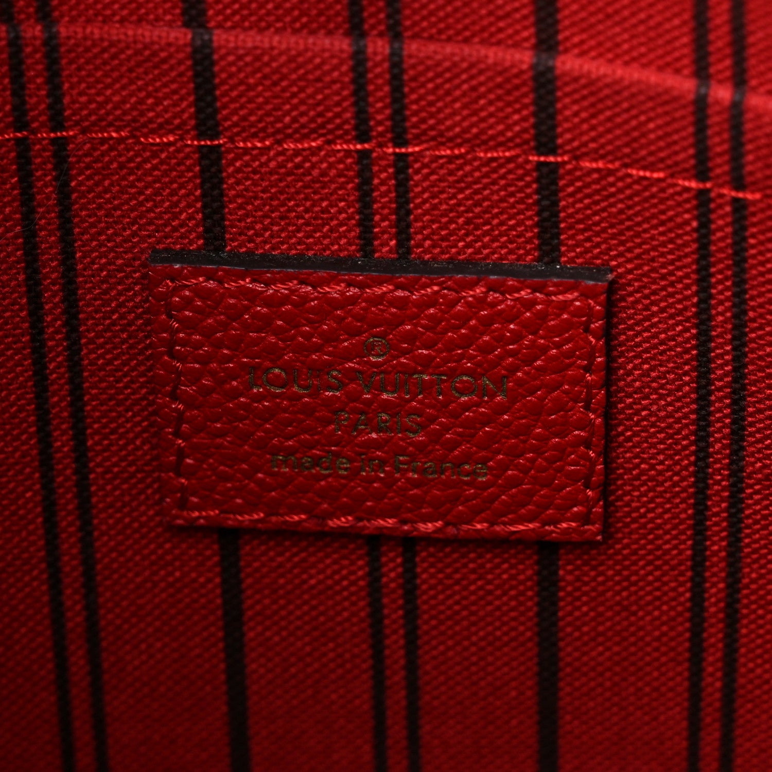 Louis Vuitton Empreinte Montaigne MM Cherry 6 of 8