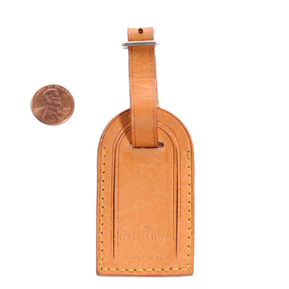 Louis Vuitton Vachetta Leather Luggage Tag 2 of 4