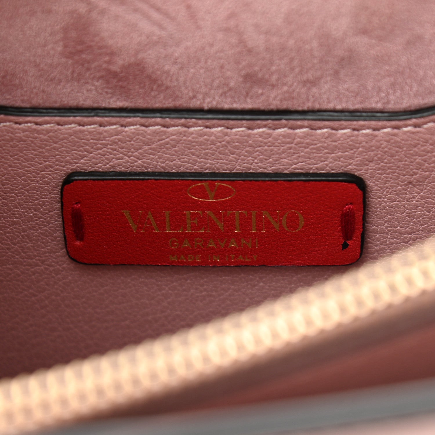 Valentino Garavani Buffalo Rockstud No Limit Top Handle Bag Lipstick 6 of 9