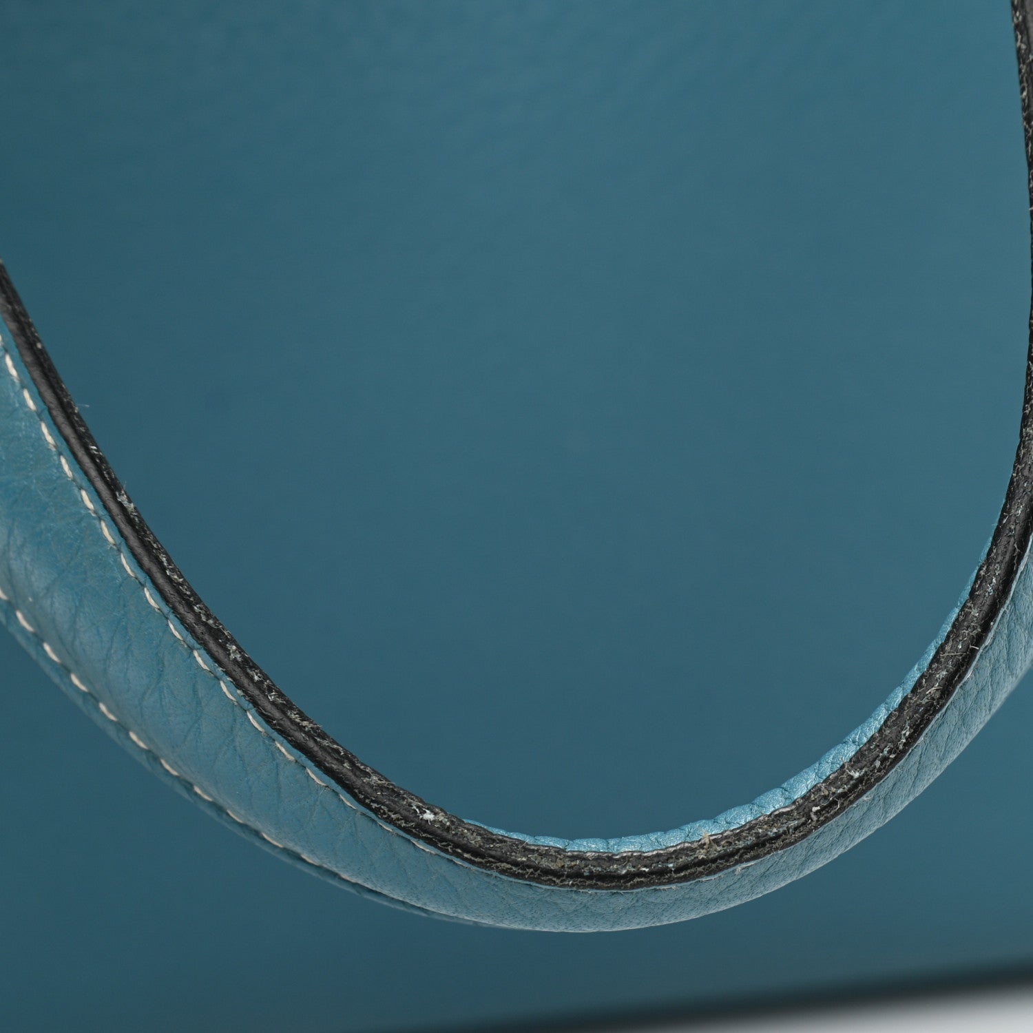 Hermes Taurillon Clemence Victoria II 35 Blue Jean 13 of 18