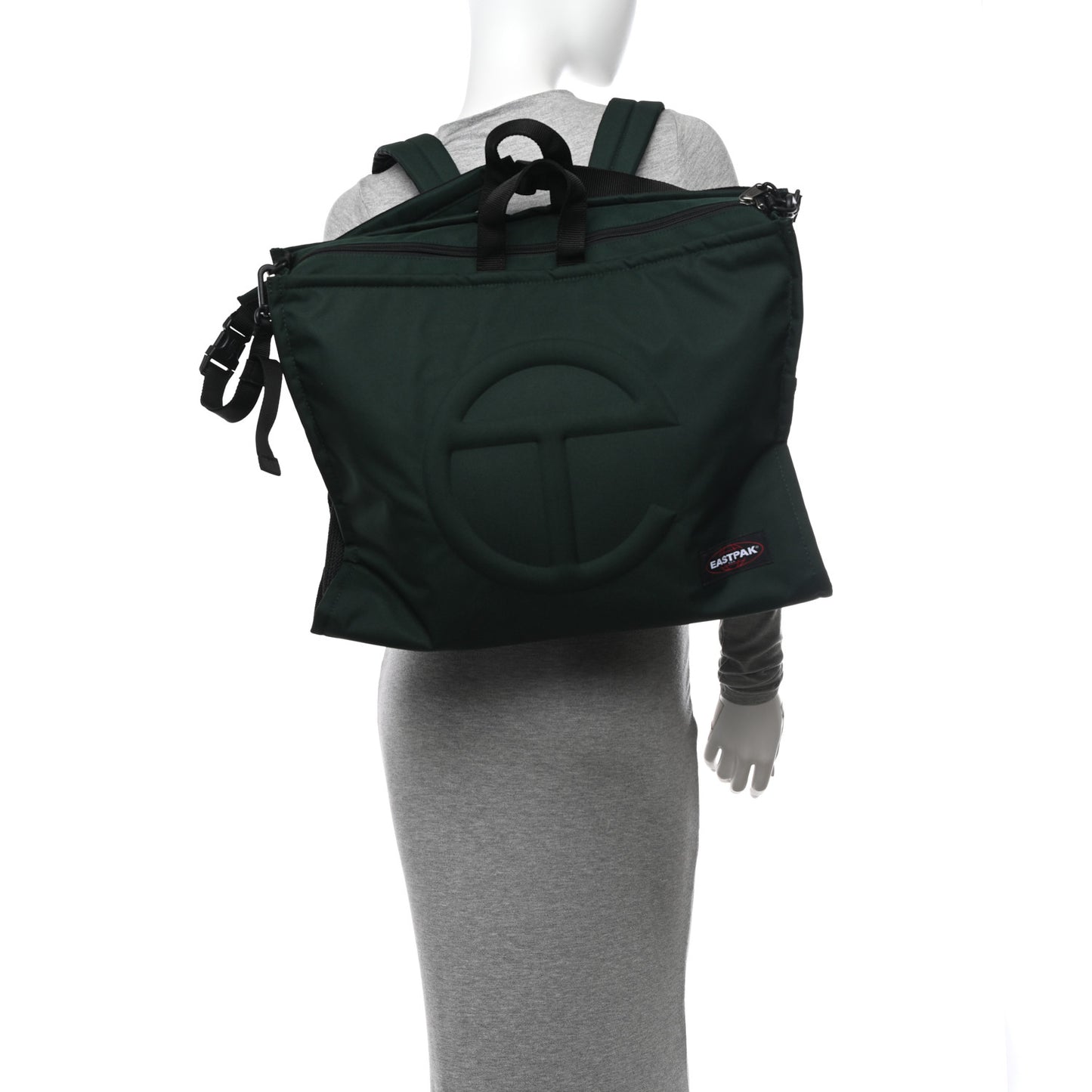 x EASTPAK Tactical Nylon Large Shopper Dark Olive