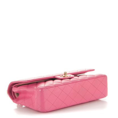 Chanel Caviar Quilted Medium Double Flap Pink 4 of 7