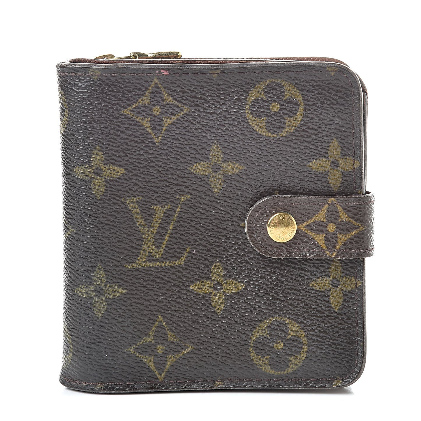 Monogram Compact Zippe Zipped Wallet