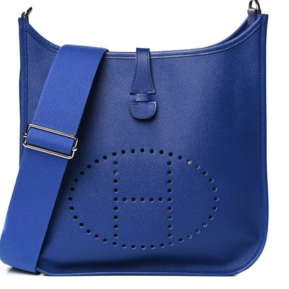 Hermes Epsom Evelyne III PM Bleu Electrique 2 of 20