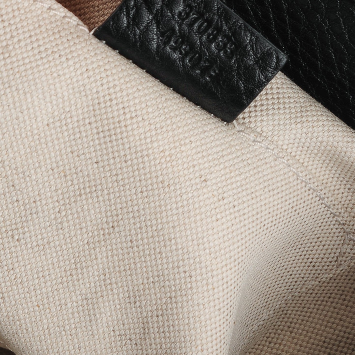 Cellarius Calfskin Medium Bamboo Backpack Black