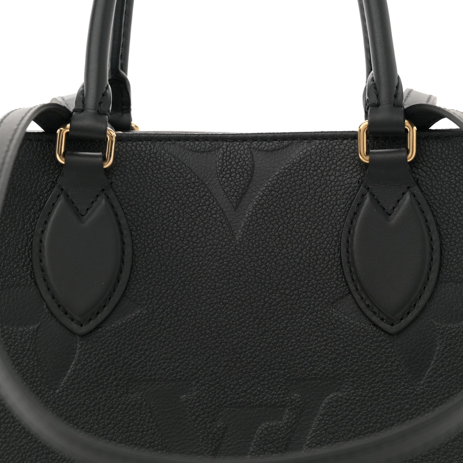 Louis Vuitton Empreinte Monogram Giant Onthego MM Black 7 of 11