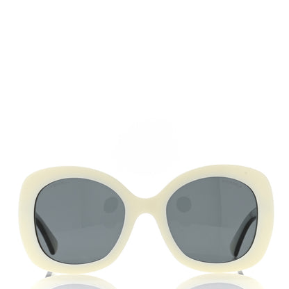 Chanel Acetate Sunglasses 71414A White 2 of 10