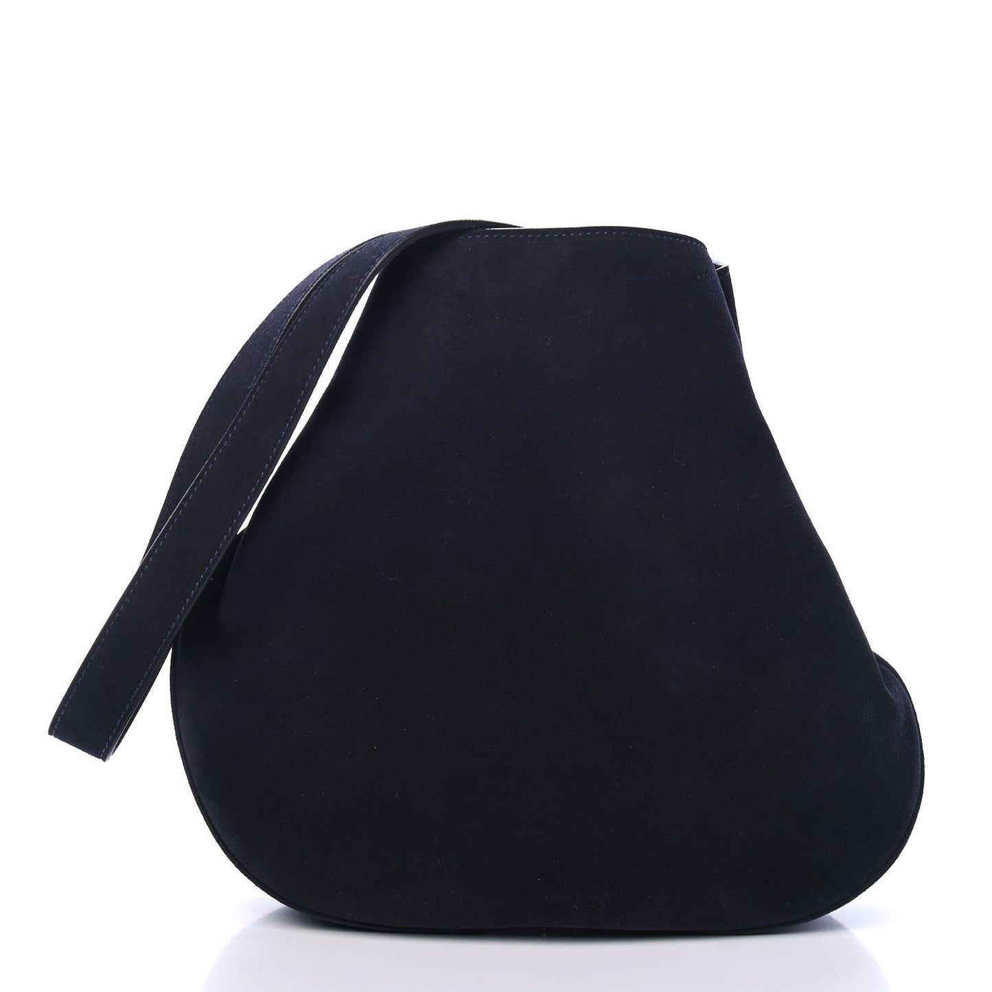 Suede Shoulder Bag Navy