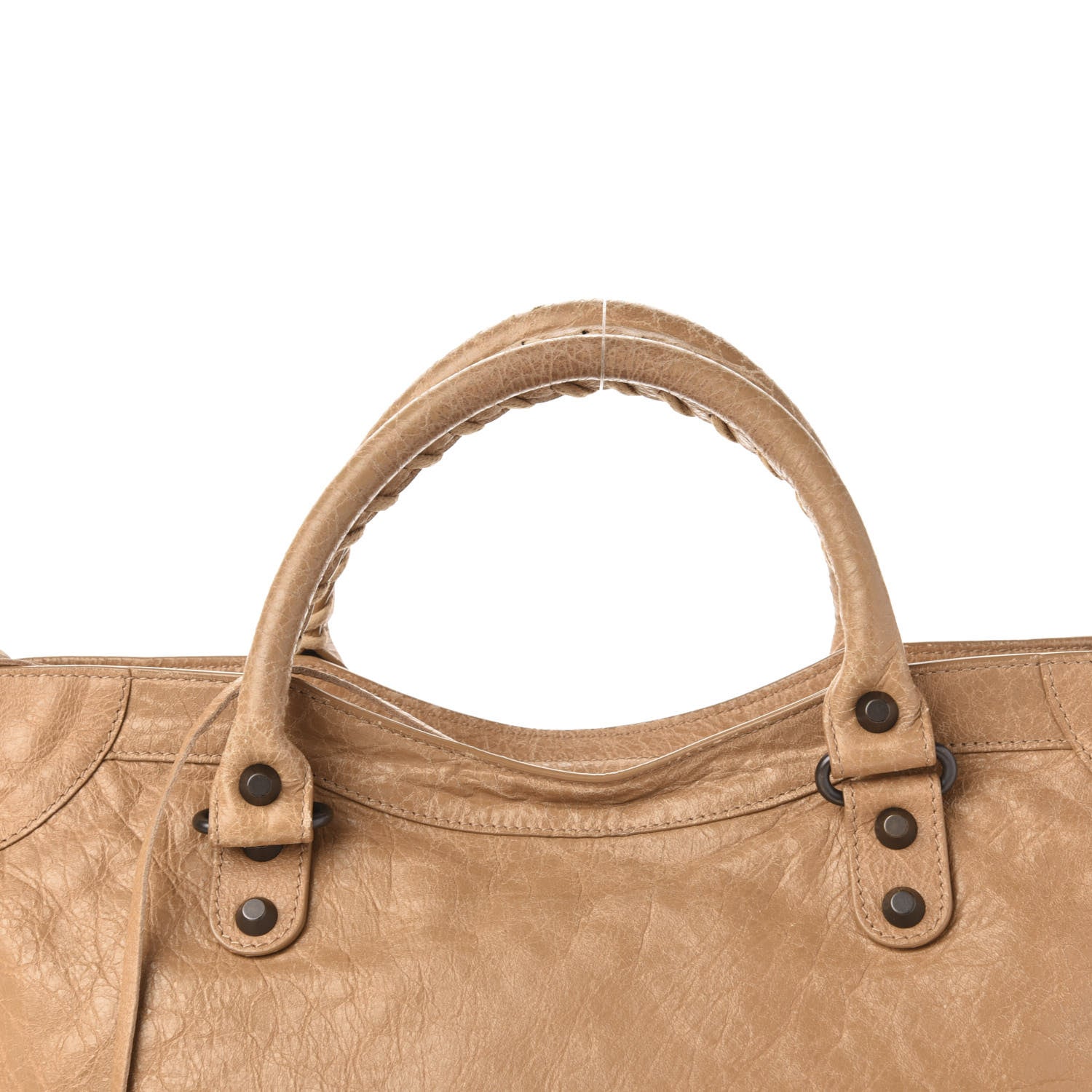 Balenciaga Agneau Classic Hardware City Beige Nougatine 13 of 14