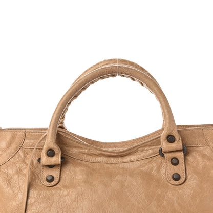Balenciaga Agneau Classic Hardware City Beige Nougatine 13 of 14
