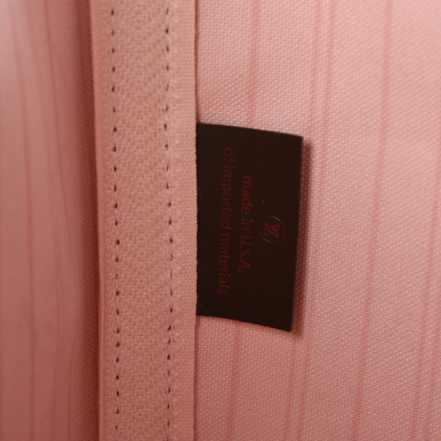 Louis Vuitton Damier Ebene Neo Neverfull MM Rose Ballerine 6 of 11