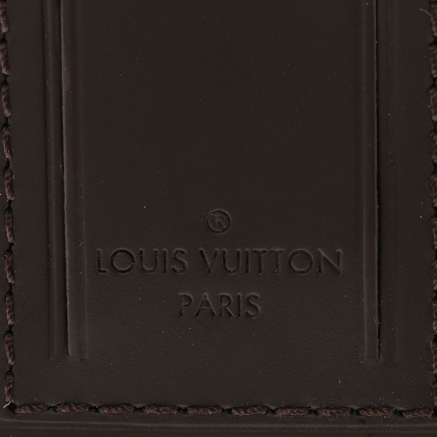 Louis Vuitton Calfskin Luggage Tag Ebene 3 of 4