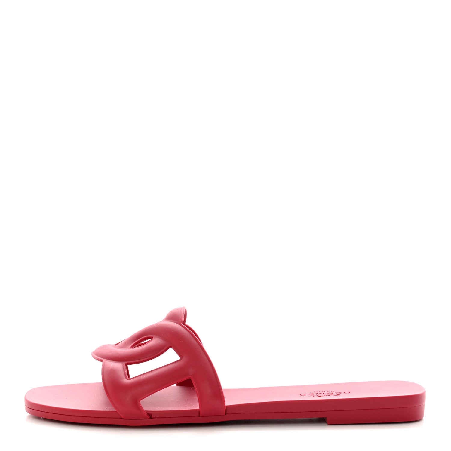 Hermes Rubber Aloha Sandals 36 Rose Baie 1 of 8