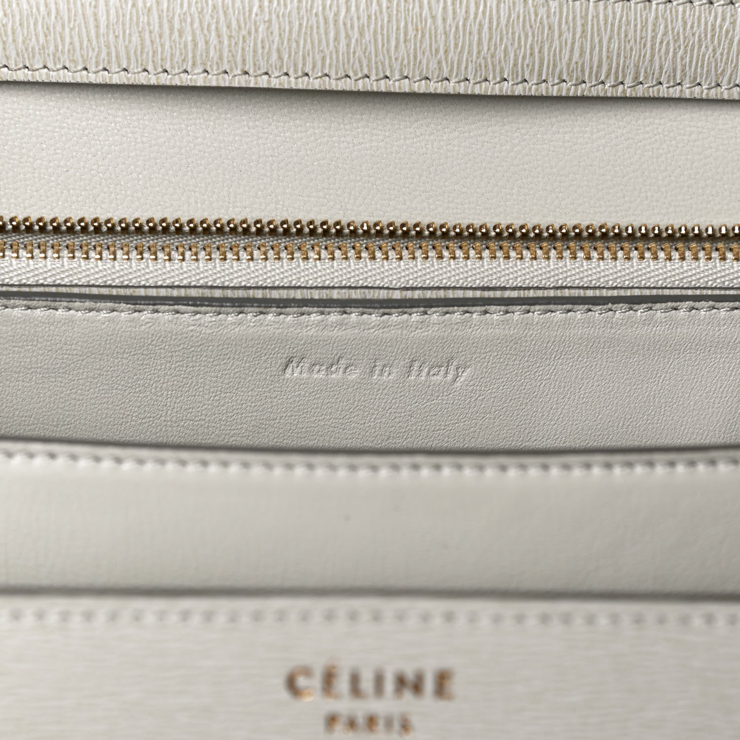 Celine Liege Calfskin Medium Classic Box Flap Bag Pale Grey 6 of 12