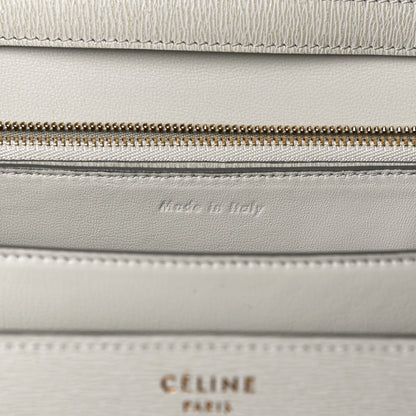 Celine Liege Calfskin Medium Classic Box Flap Bag Pale Grey 6 of 12