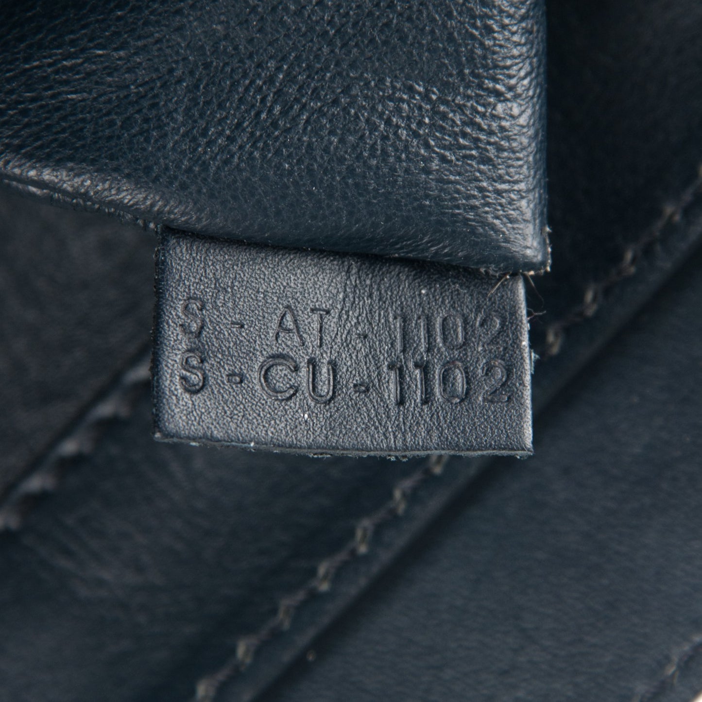 Smooth Calfskin Mini Luggage Navy