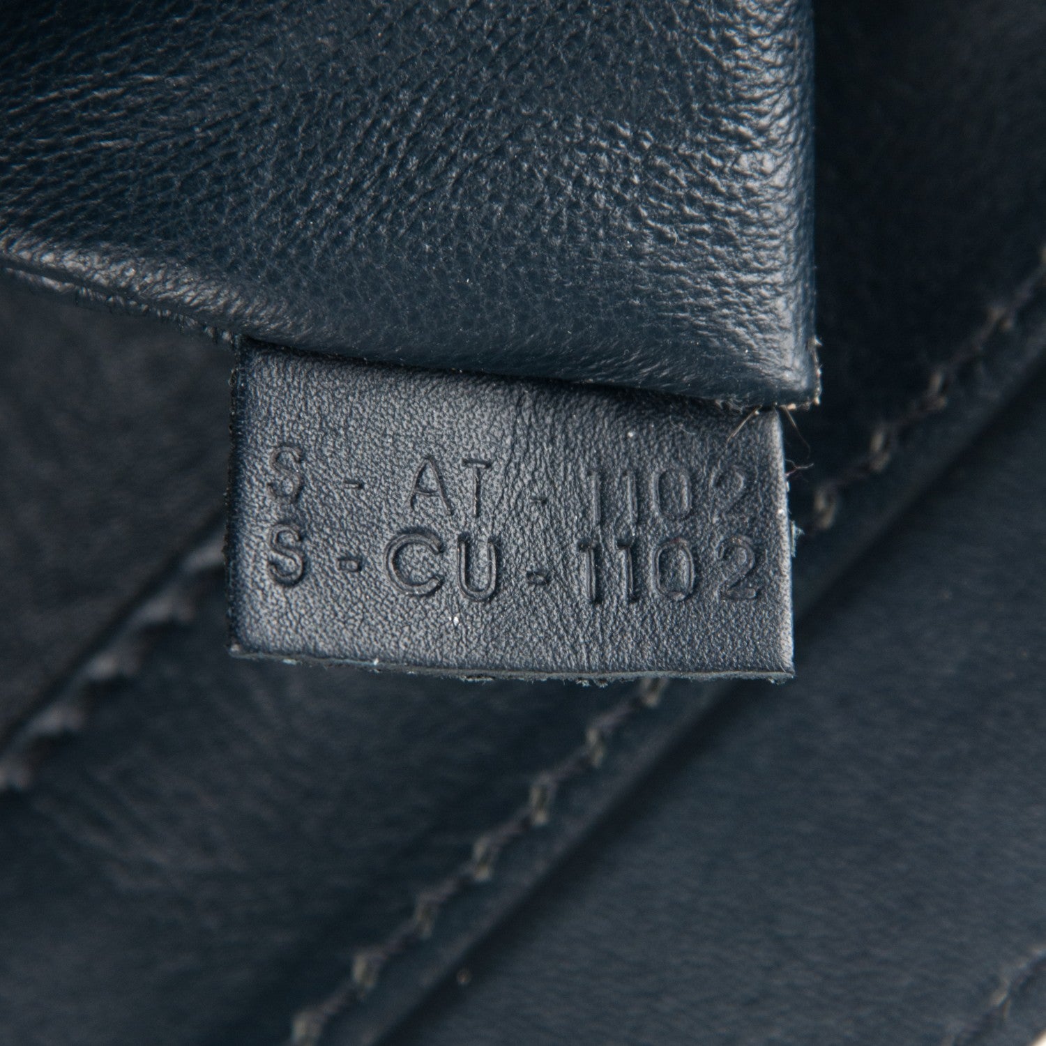 Celine Smooth Calfskin Mini Luggage Navy 7 of 11