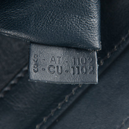Celine Smooth Calfskin Mini Luggage Navy 7 of 11