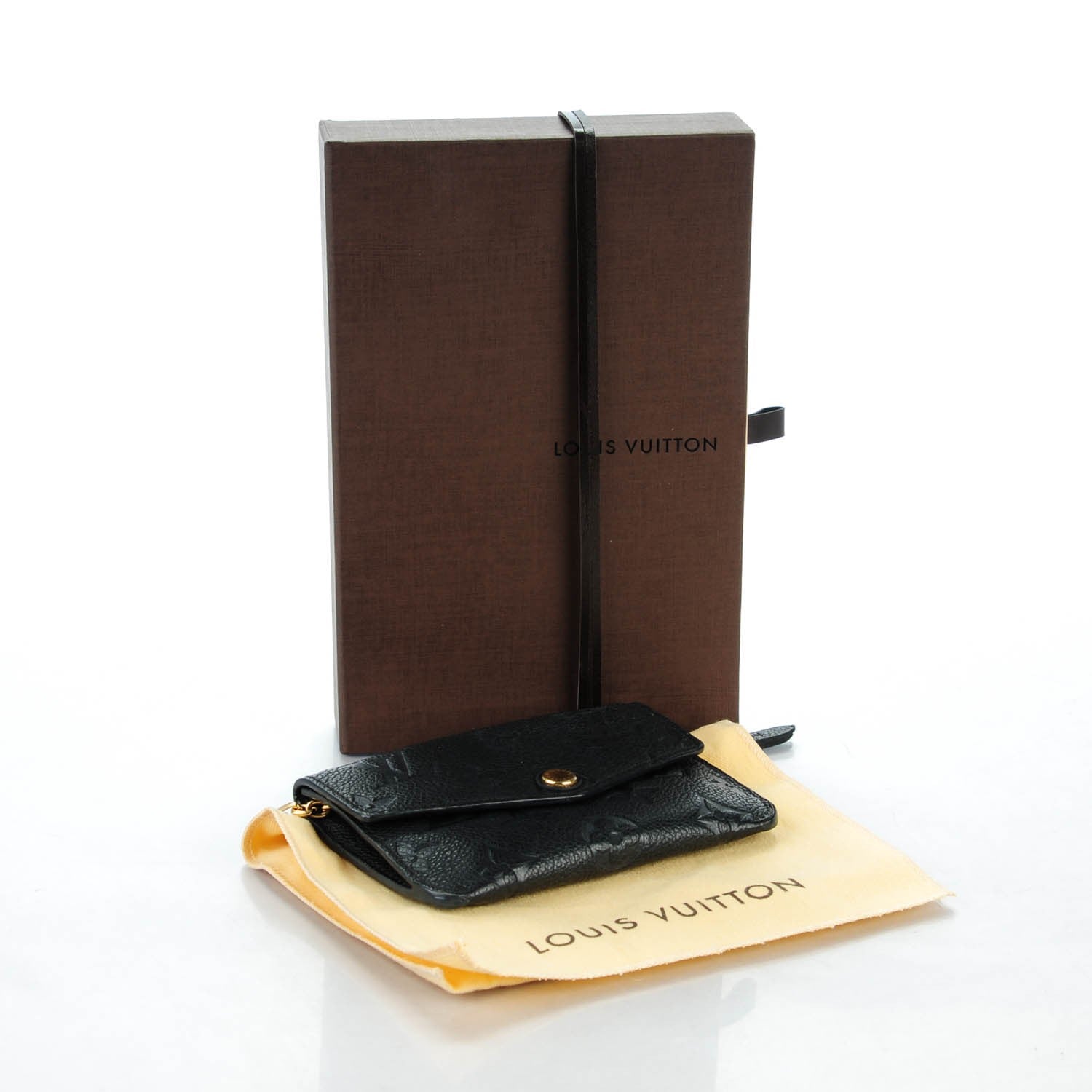 Louis Vuitton Empreinte Key Pouch Black 4 of 7