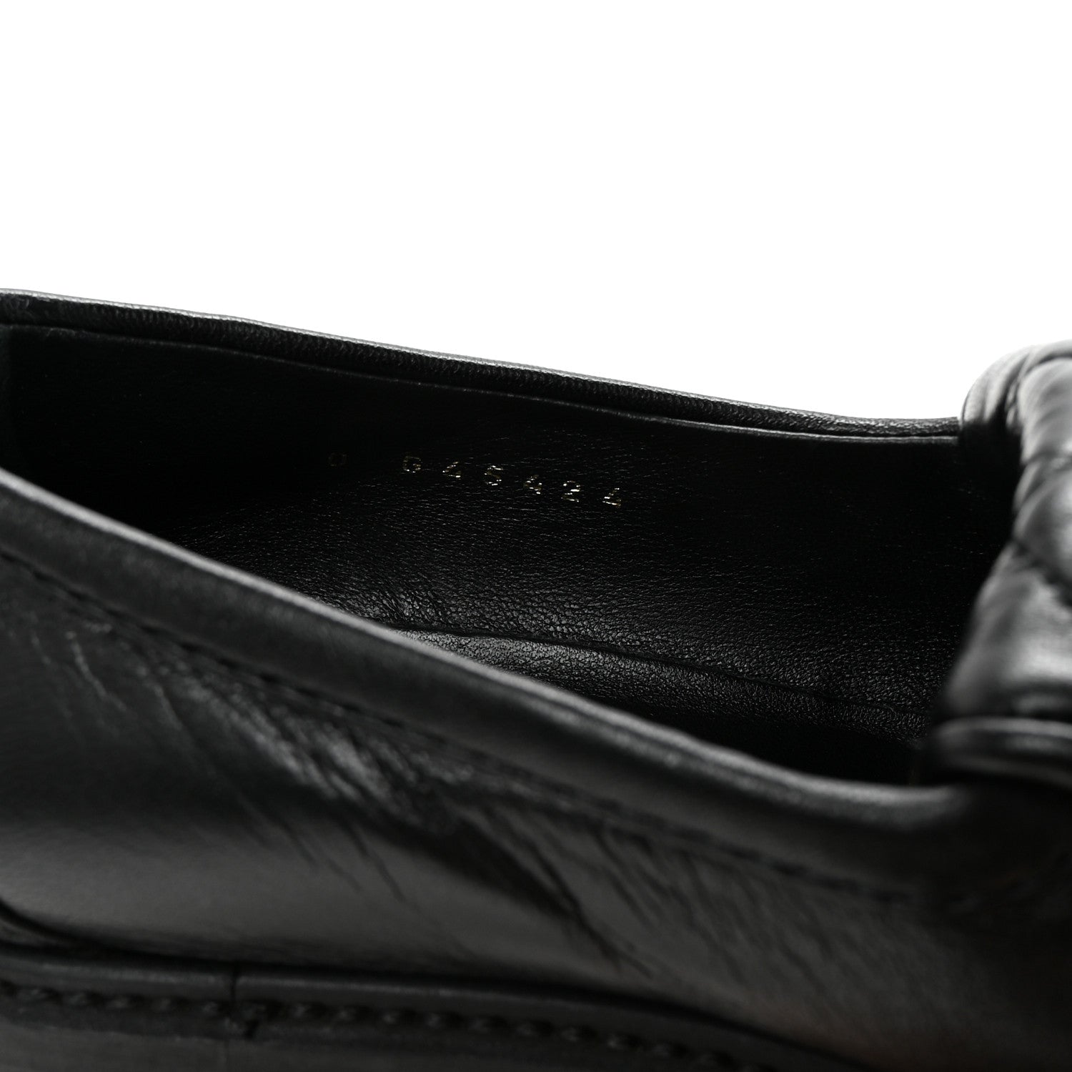 Chanel Lambskin Quilted CC Turnlock Loafers 38 Black 9 of 10