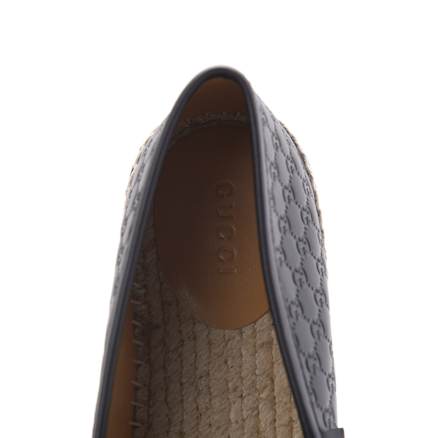 Microguccissima Signature Espadrilles 37.5 Black