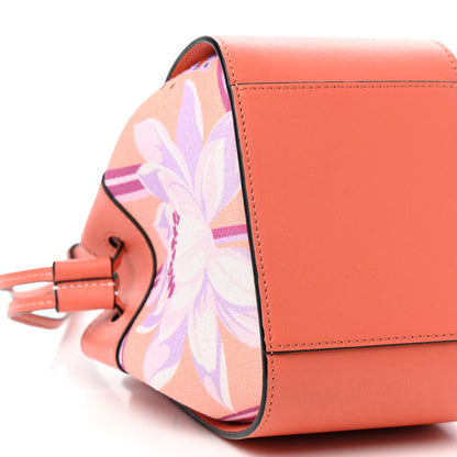 Loewe Calfskin Embroidered Floral Mini Hammock Shoulder Bag 8 of 9