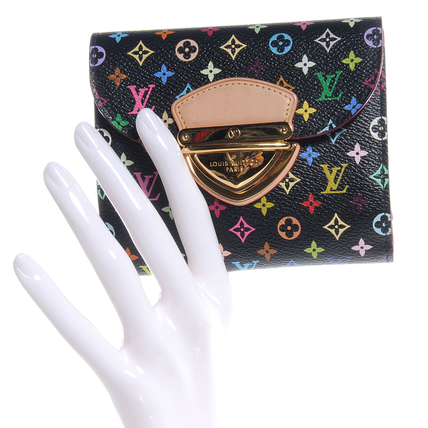 Monogram Multicolor Joey Wallet Black Grenade