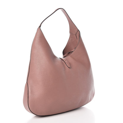 Gucci Soft Grained Calfskin Large Jackie Hobo Rosy Phard 4 of 12