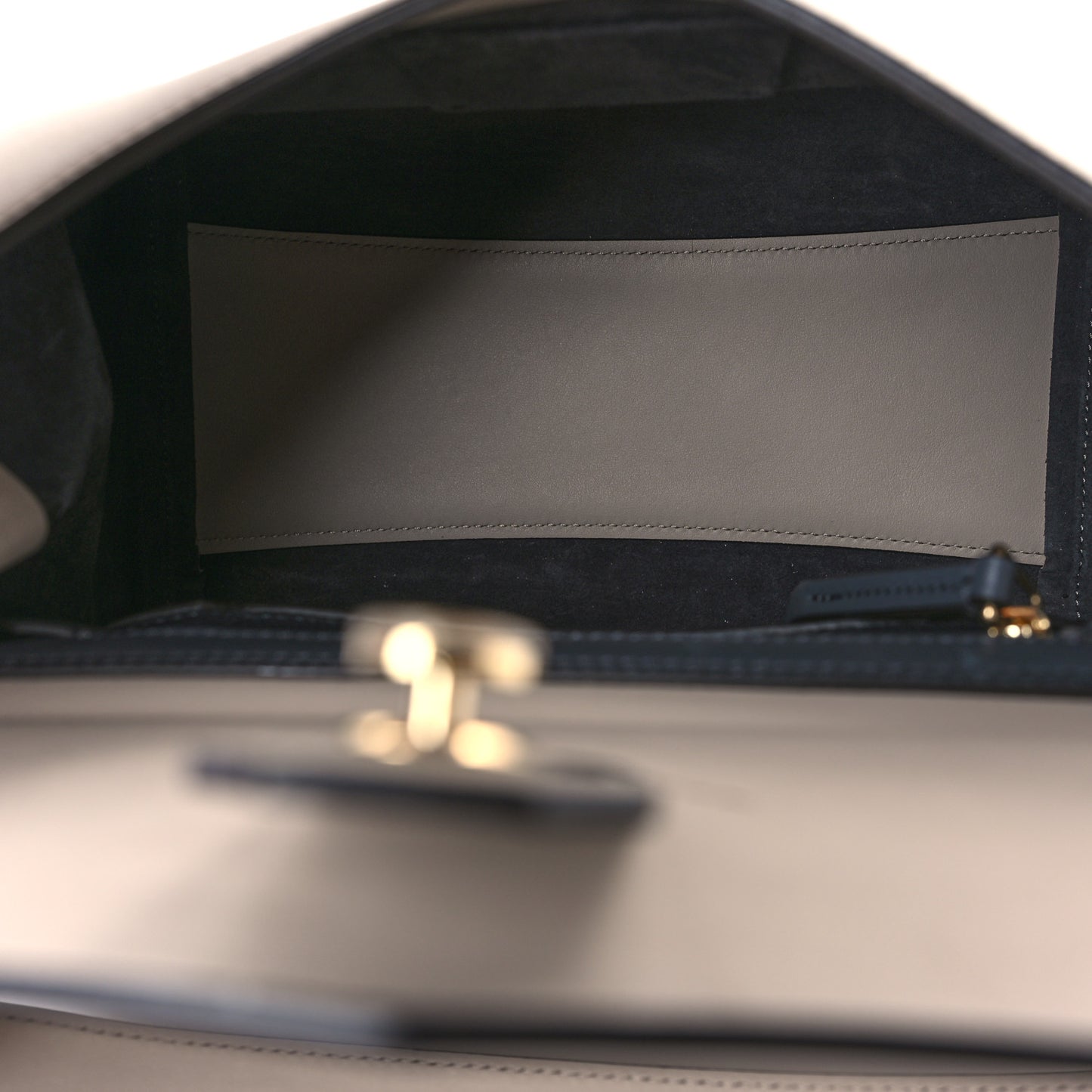 Calfskin Small Mystic Shoulder Bag Natural