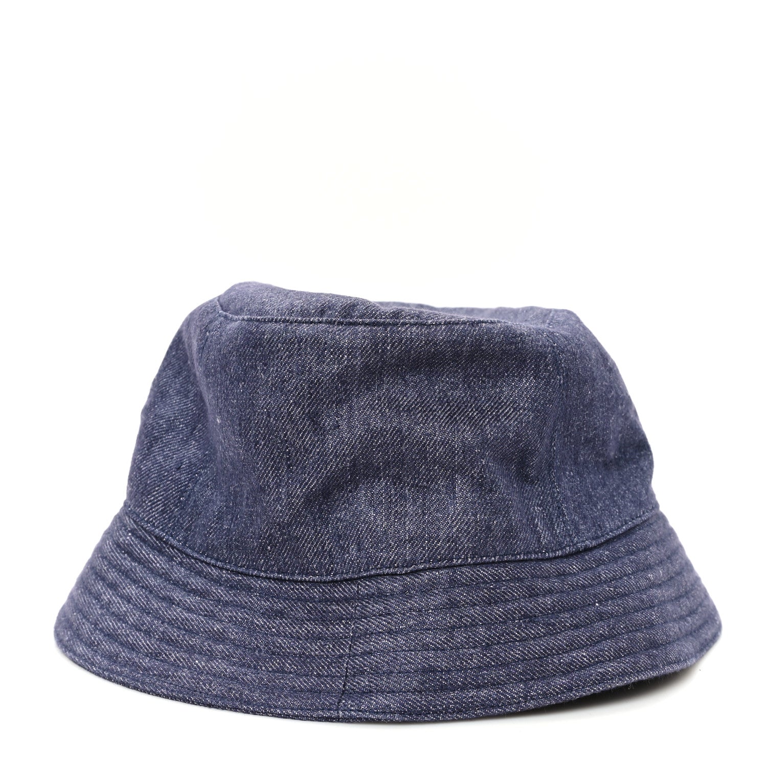 Hermes Denim Eden Bucket Hat 57 Indigo 6 of 8